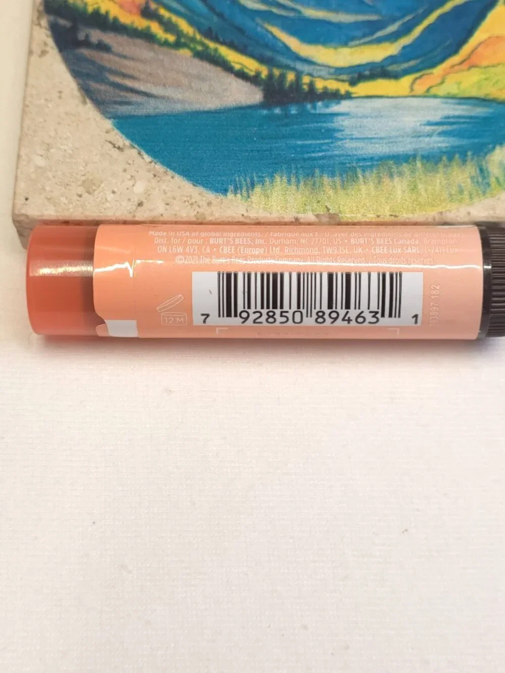 SEALED 2pc Burt's Bees Tinted Lip Balm and Lip Shimmer Set